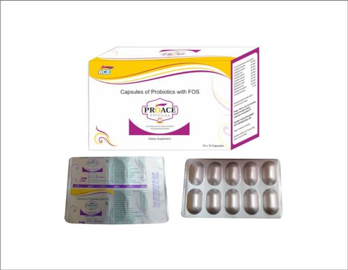 Pre-probiotics Cap Proace Capsules, Packaging Type : Stripes