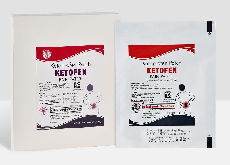 Ketofen Ketoprofen Patch at best price in Chandigarh Chandigarh from M