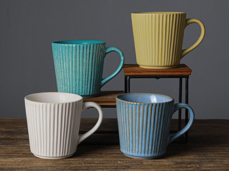 Handmade Ceramic Mug, for Drinking Coffee, Style : Antique
