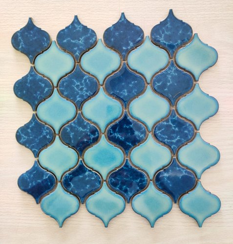 Polished Ceramic Handmade Designer Tiles, for Interior, Exterior