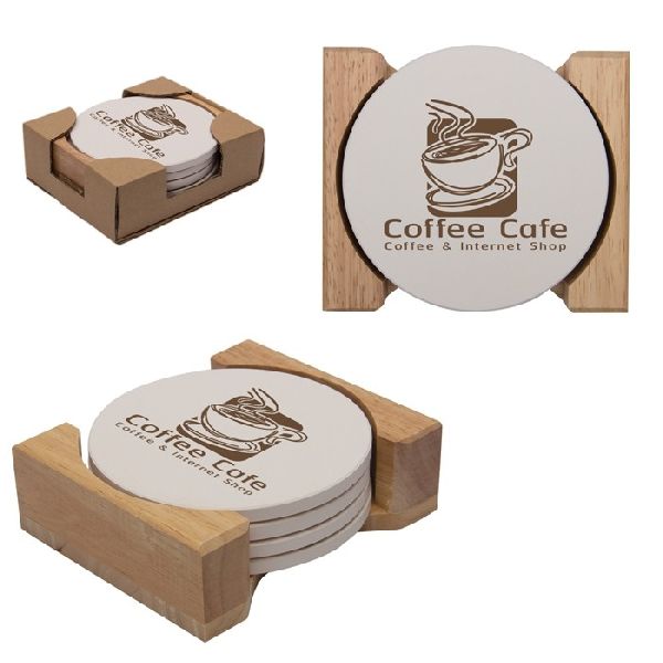 Ceramic Promotional Coaster, Feature : Fine Finishing