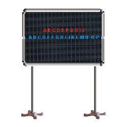 Rectangular LED Plastic display board, for Advertising, Feature : Easily Programmable, Unmatched Durability