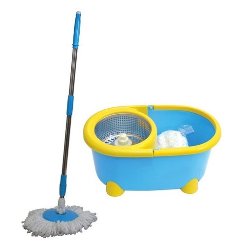 Hdpe Manual Plastic Bucket Mop, for Home, Hotel, Size : 10-20Inch, 20-30Inch
