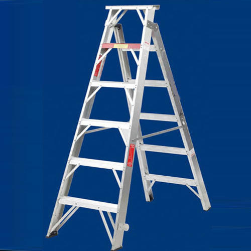 Polished Aluminium Tubular Ladder, Feature : Durable, Fine Finishing, Foldable, Heavy Weght Capacity
