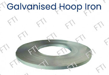 Round Stainless Steel Galvanised Hoop Iron, for Industrial Use, Length : 10-20 Mtrs