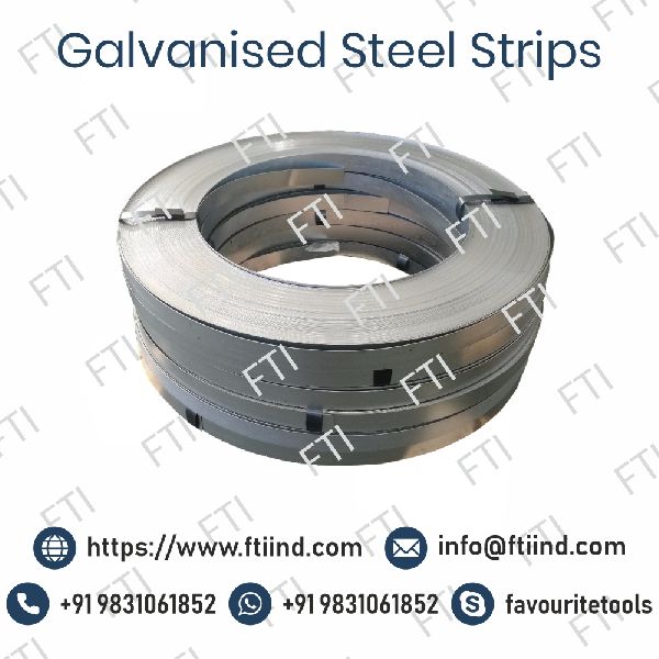 Polished Galvanised Steel Strips, for Industrial, Length : 1-1000mm