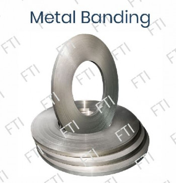 Galvanized Carbon Steel Banding, for Industrial, Packaging Type : Paper Box