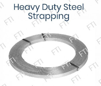 Round Polished Heavy Duty Steel Strapping, for Industrial, Grade : AISI, ASTM, BS, DIN