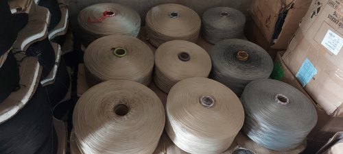 Polyester Yarn, for Textile Industry, Pattern : Plain