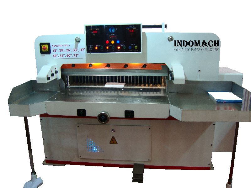 Polished Stainless Steel Automatic Paper Cutting Machine, Packaging Type : Carton Box