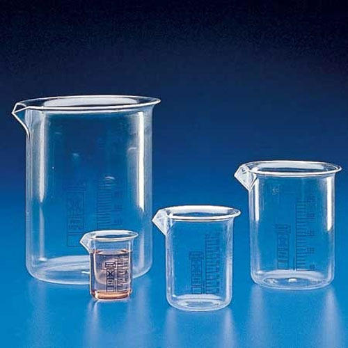 Borosil Laboratory Glass Measuring Beaker, Feature : Heat Resistance, Light Weight