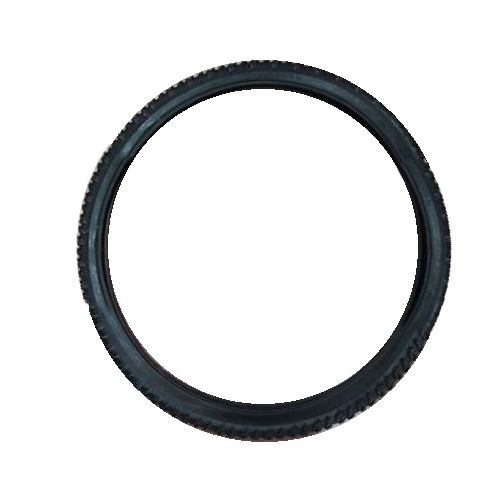 Tubed Rubber Black Tyre, for Bicycle, Feature : Good Griping, Heat Resistance