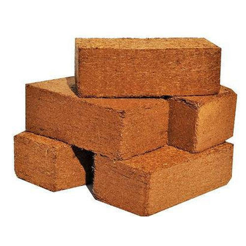 Coir Pith Block, for Floor, Partition Walls, Color : Brown