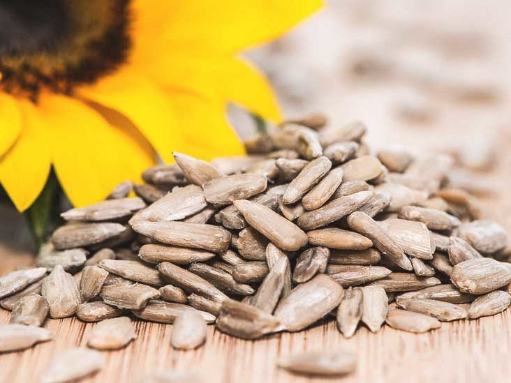 Organic sunflower seeds, for Cooking, Feature : Gluten Free, Healthy