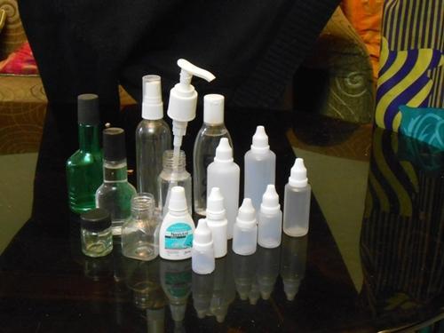 Oval Shape Plastic Pet dropping bottle, for Pharmaceutical, Pattern : Plain