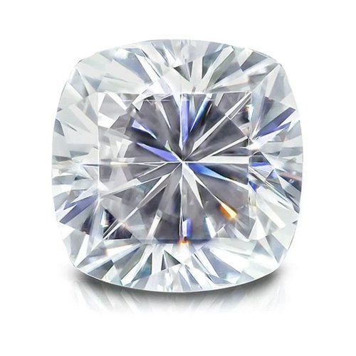 Square Cut Moissanite Diamond, for Jewellery Use, Packaging Type : Velvet Bag