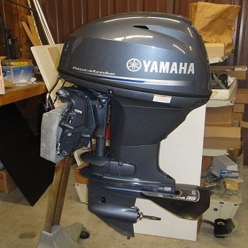 SLIGHTLY USED YAMAHA 40HP 4-STROKE OUTBOARD MOTOR ENGINE