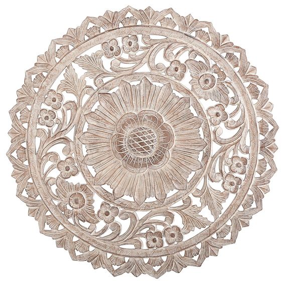 Decorative Round Wall Panel, for Home, Hotel, Office, Size : 24X24X1 Inch