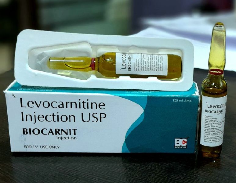 Biocarnit Levocarnitine Injection, Medicine Type : Allopathic