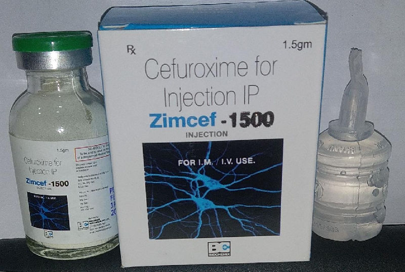 Zimcef Cefuroxime Injection, Packaging Size : 1.5gm