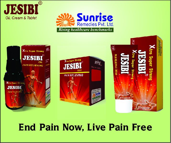 Jesibi Pain Relief Oil, Shelf Life : 2years