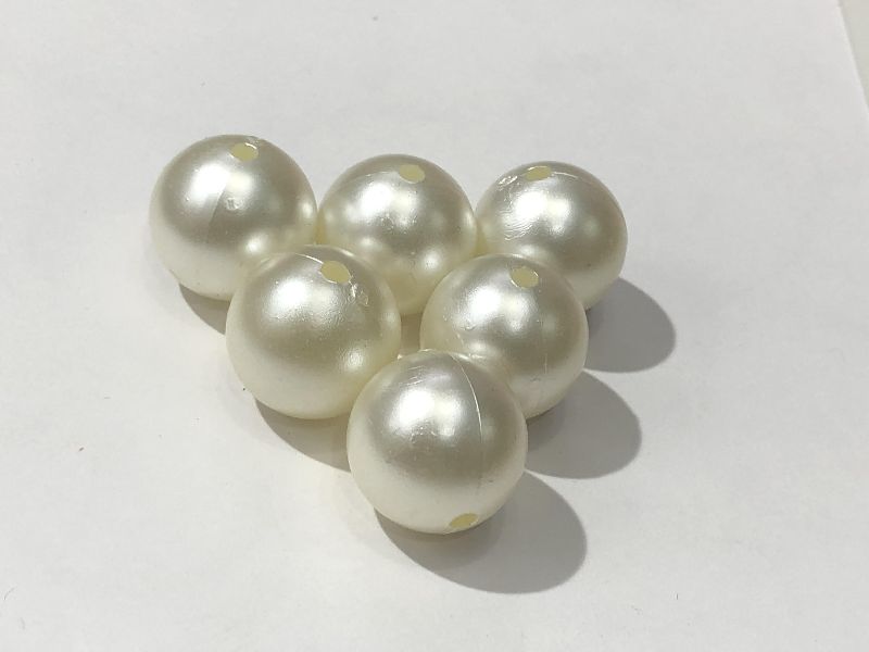 18mm ABS with Hole Beads, Feature : Durable, Dustproof