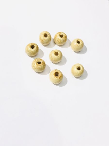 50gm 8mm Wooden Goli Beads, Stone Size : 5mm, 10mm, 15mm