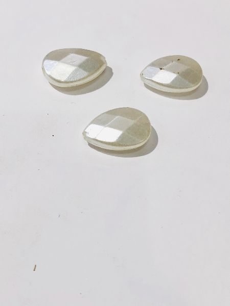 Polished Plain ABS Chip Beads, Size : 12mm, 16mm, 20mm
