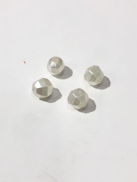 Polished Plain ABS Pasa Beads, Size : 12mm, 16mm, 20mm