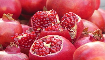 fresh pomegranate