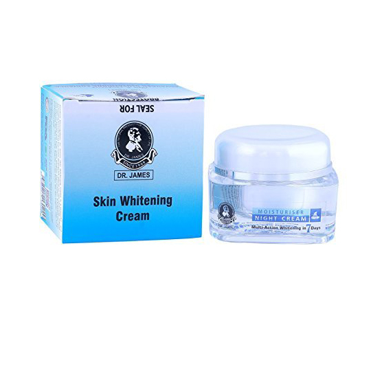 DR. James Night skin whitening cream