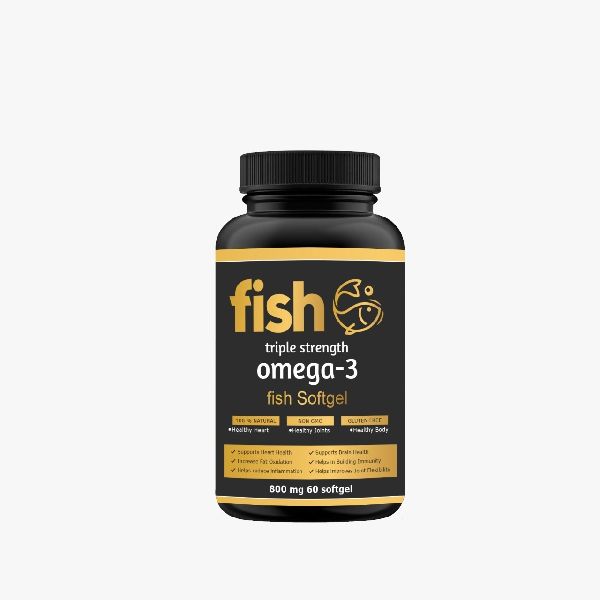 Fish SoftGel Pills in Online Now, Form : Solid