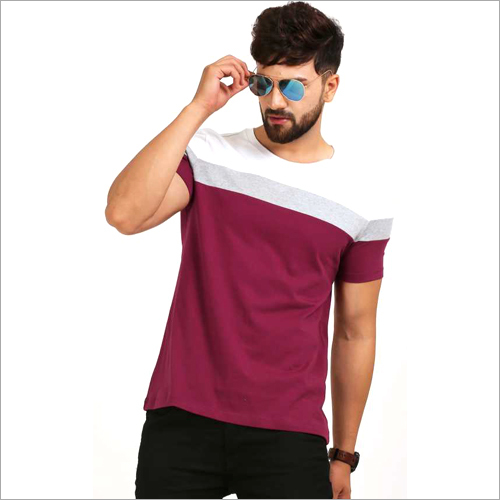 Half Sleeves Cotton Mens Round Neck T-Shirt, Occasion : Casual Wear, Size :  XXL, XL at Best Price in delhi