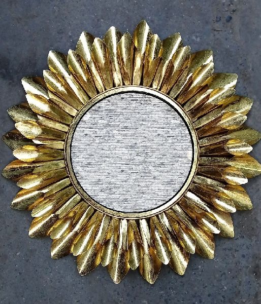 Landmark Handicrafts Metal Decorative Wall Mirror, Size : Multisize