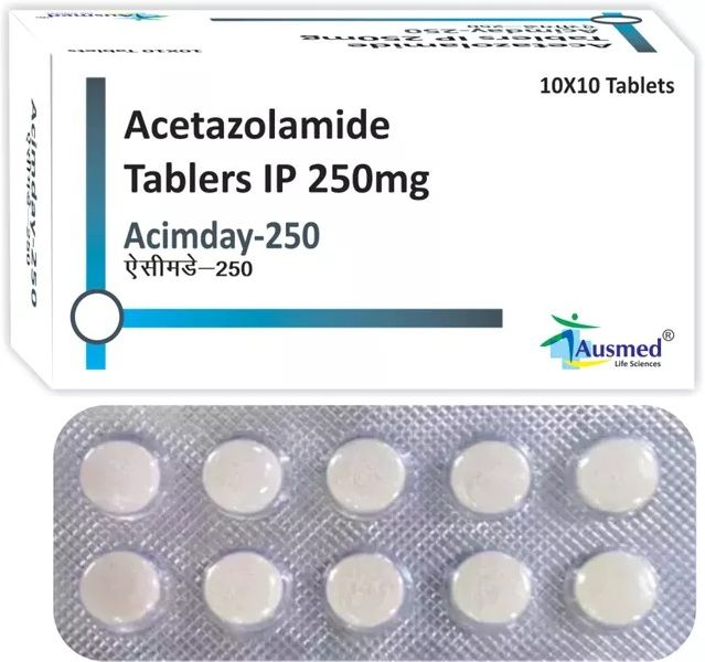 Acimday-250 Tablets, for Long Shelf Life, Packaging Size : 10X10