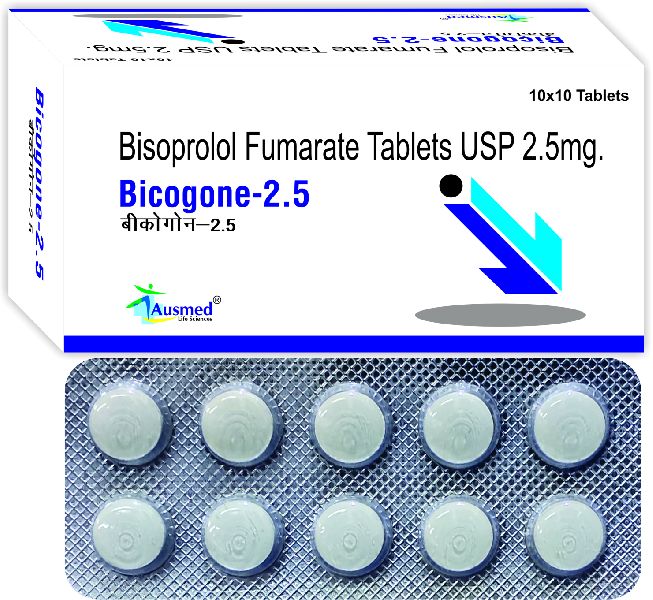 Bicogone-2.5 Tablets, Packaging Type : Blister