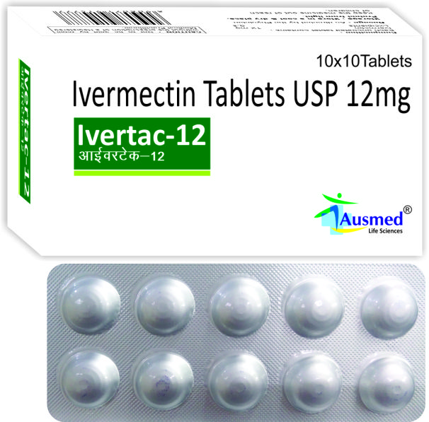 Ivertac-12 Tablets, Packaging Type : ALU-ALU