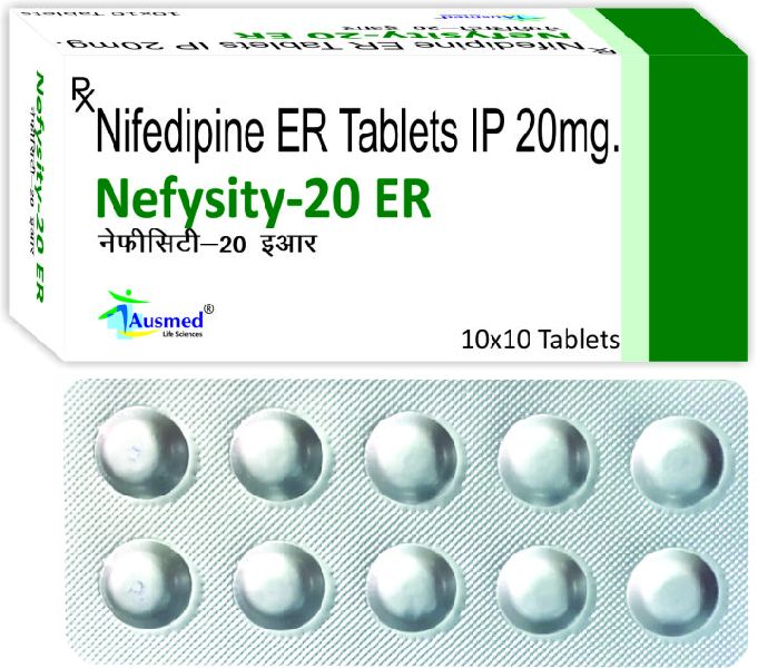 Nefysity-20 ER Tablets, Packaging Type : ALU-ALU