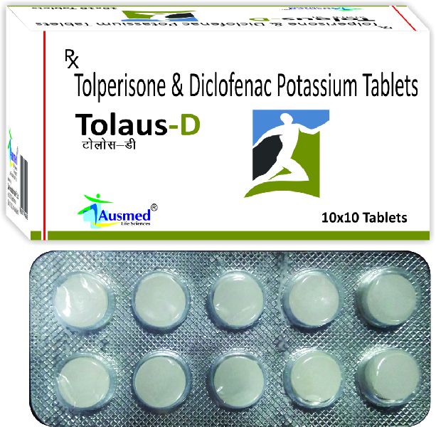 Tolaus-D Tablets, Packaging Type : Blister