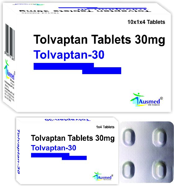 Tolvaptan-30 Tablets, Packaging Type : ALU-ALU