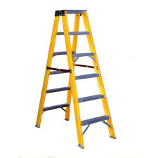 Polished FRP LADDER, for Home, Industrial, Feature : Durable, Fine Finishing, Foldable, Heavy Weght Capacity