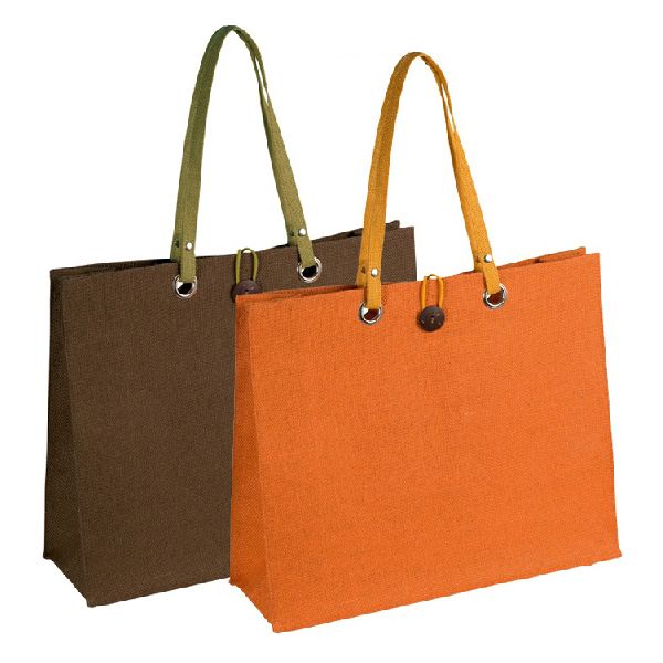 Rectangular Jute Shopping Bag With Self Handle, for Packaging, Carry Capacity : 5kg