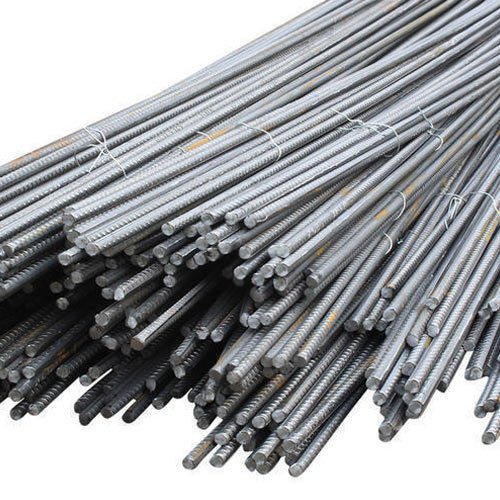 Round Mild Steel TMT Bar, for Building Construction, Construction, Length : 5-10mm