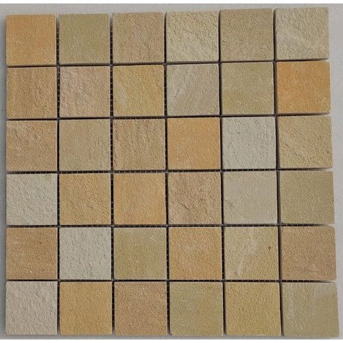 Rectangular Polished Ceramic Mosaic Floor Tile, for Interior, Exterior, Packaging Type : Cardboard Box