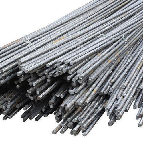 Round TMT Steel Bar, for High Way, Subway, Length : 1000-2000mm