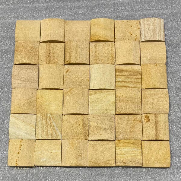 Teak Bamboo Mosaic Tiles