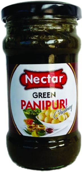 Nectar Green Panipuri Chutney, Form : Paste