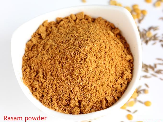 Organic Rasam Masala Powder, for Cooking Use, Packaging Type : Plastic Pouch