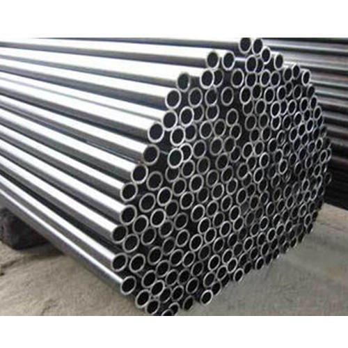 Round Galvanized Steel Seamless Pipe, Color : Silver