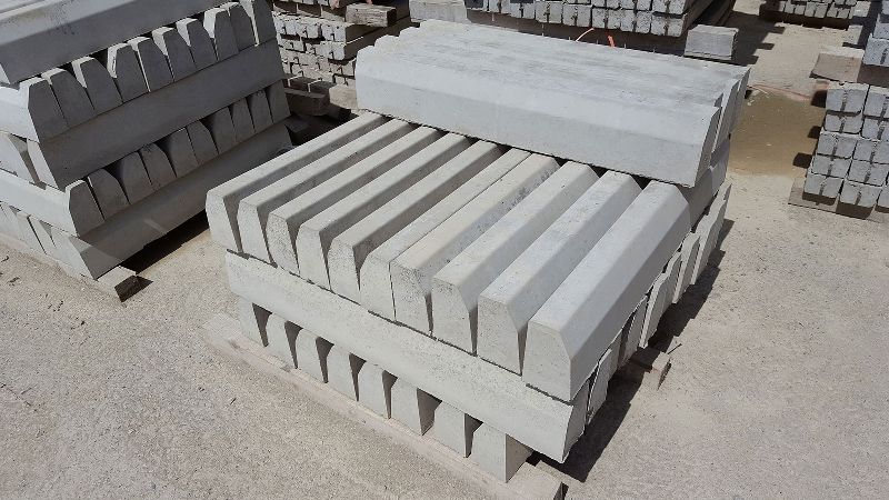 Square Cement Kerb Stone Paver Block, for Flooring, Size : Customised Sizes
